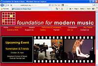 Visit Foundation for Modern Music